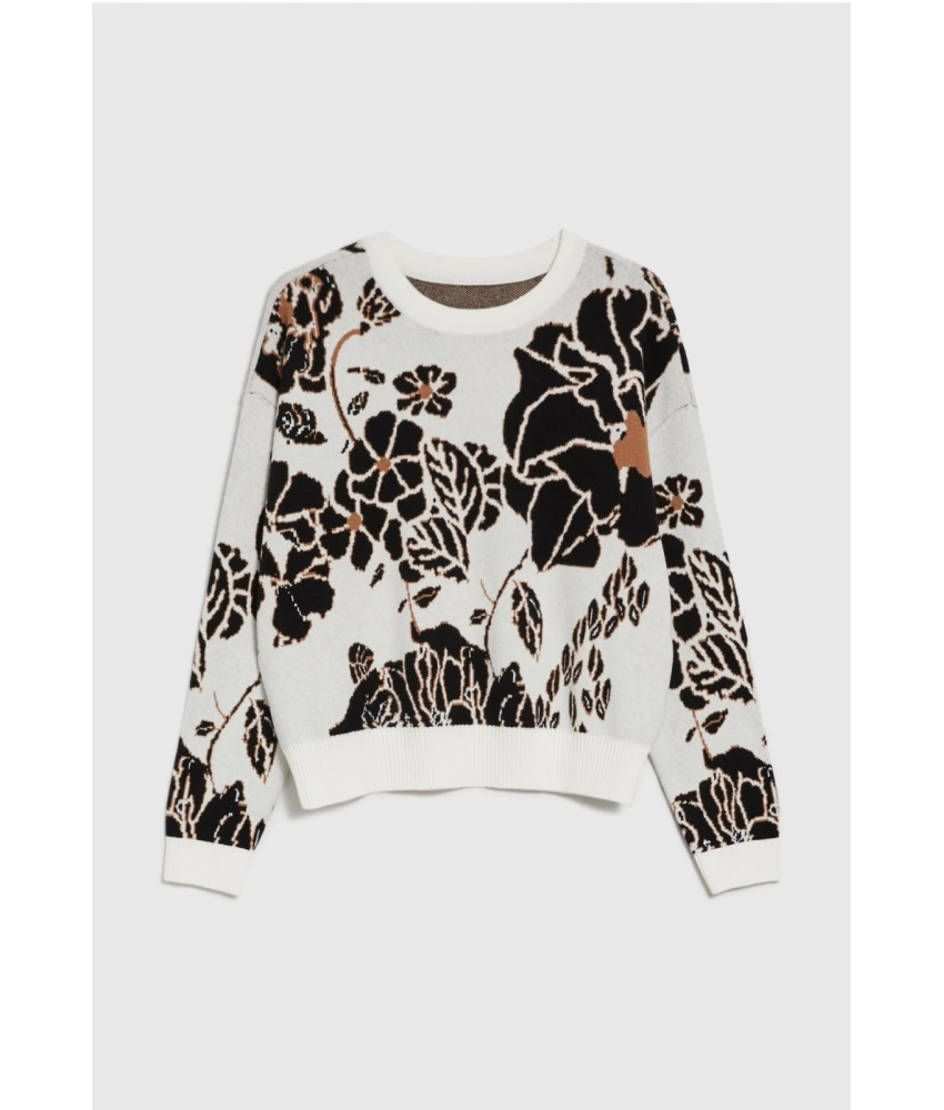 ΠΛΕΚΤΟ ΦΛΟΡΑΛ ΠΟΥΛΟΒΕΡ ΣΕ ΛΕΥΚΗ ΒΑΣΗ 